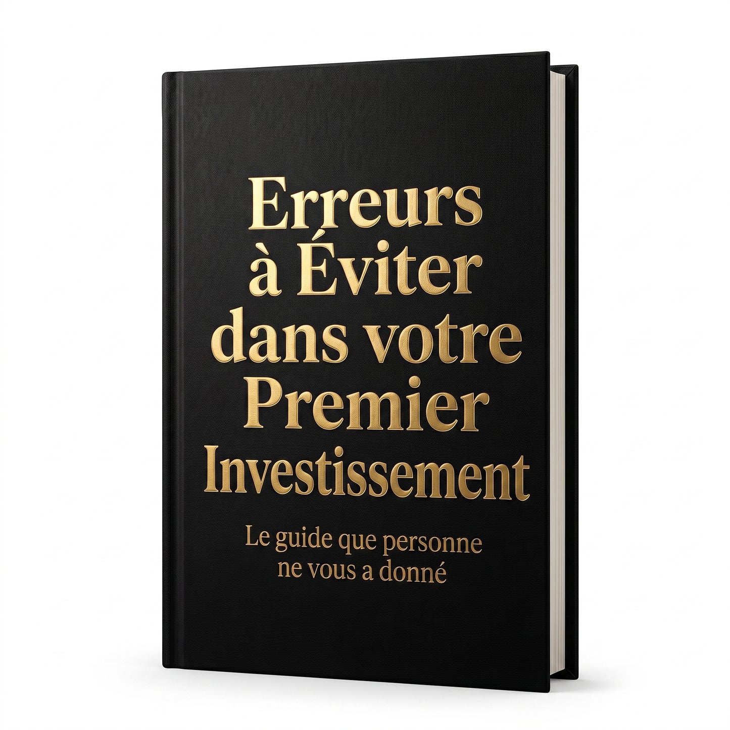 Erreurs à éviter dans votre premier investissement